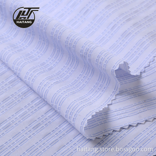 Strip Bamboo fabric Close Shirt Textile Antistatic Fabric